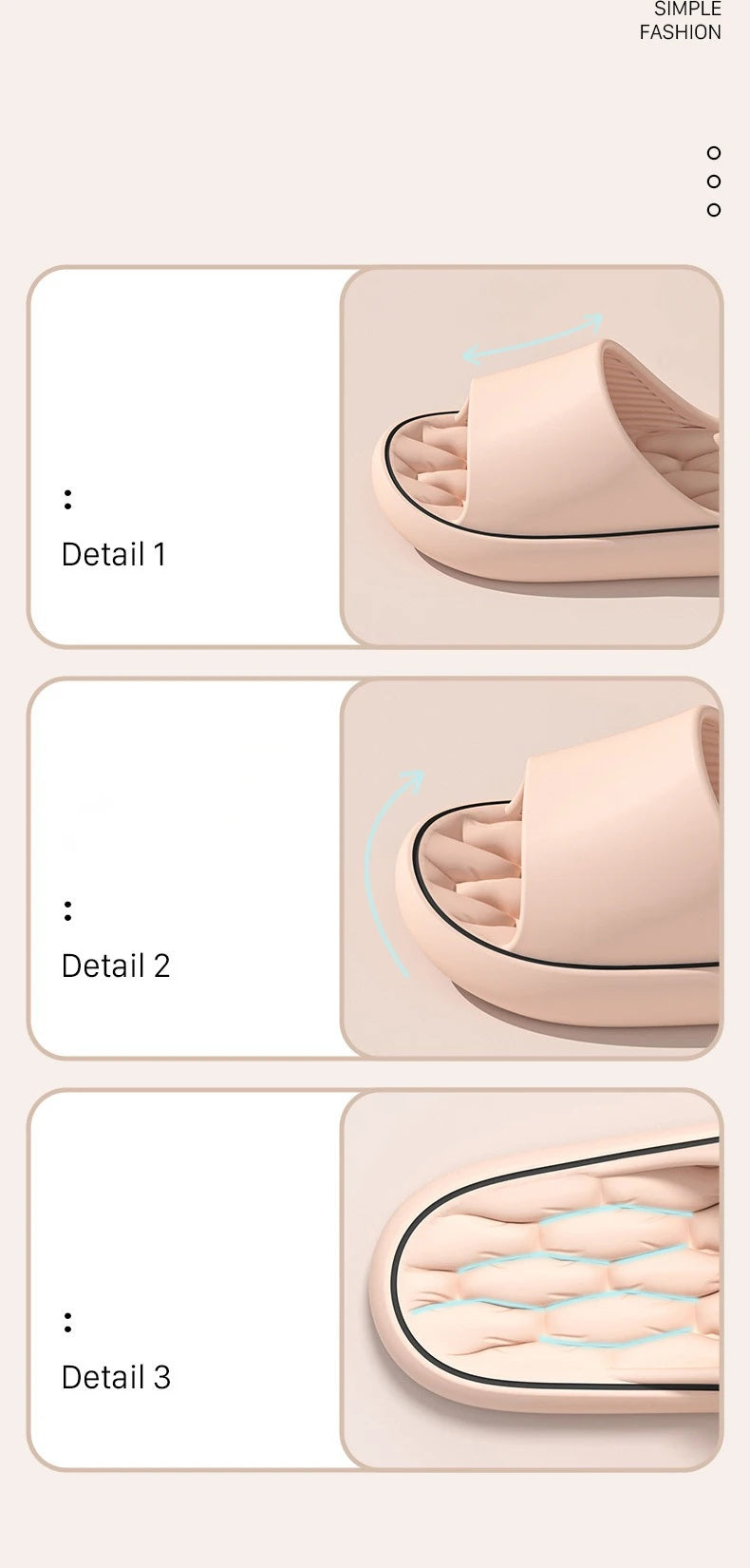 Nuvy – Ciabatte Ultra Comfort in Stile Pastello